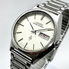 Seiko Grand Quartz 1977 Early Gq Jdm 4843 Silver Vintage Authentic From Japan