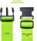 4 Pack Travel Luggage Suitcase Strap Adjustable Durable Belt