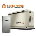 Generac 7224 Standby Generator  Natural Gas propane  Single Phase  14kw  Air