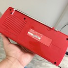 Vintage Sharp Radio Red Qt-f100 Fm am Cassette Player Recorder