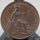 1826 Great Britain One 1 Farthing  Nice Brown Unc