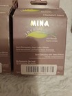 Mina Ibrow Henna Ash Blonde Kits  8pk  Semi Permanent  Exp 8 25 Free Ship 