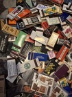 Huge Vintage Matchbook Bulk Estate Lot  100   Restaurants Motels Unstruck Mix