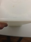 Tupperware Cracker Keeper Square Container 1314-5 And Frosted Lid 1315-7 Vintage