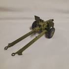 Vtg Dinky Toys 5 5 Medium Gun  609 British Army Diecast Vintage Military Model