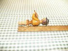 Vintage Anri Mechanical Wood Hand Carved Bottle Cork Stopper Man Playing Violin