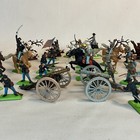 Vintage 1971 Britains Ltd Deetail Civil War Soldiers 30  Piece Lot 2 Cannons