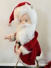Vintage Handmade Santa   Mrs  Claus Mid-century Holiday Store Displays As-is