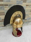 Medieval Antique Roman Helmet Armor Knight Replica With Plume Christmas Gift