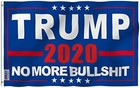 President Donald Trump No More Bullshit Flag Indoor outdoor 3 Ft  X 5 Ft 