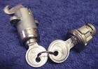  100  Nos Glove Box Lock Sets With Forward Look Keys Mopar Dodge Desoto 1960 s