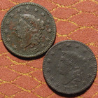 1827   1829 Coronet Large Cents     Porous Budget Examples  Priced To Sell 