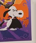 Unused Halloween Card  Peanuts Snoopy Vampire 6 