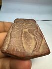 2000  Years Old Ancient Backtrian Greek Stone Relief Amulet
