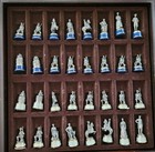 The National Historical Society Civil War Chess Set Certified 1983