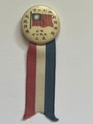      1930s China Resist Japan Aggression Patriotic Badge                                    