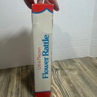 Vintage 1980 Fisher Price Flower Rattle 424 Crib Playpen Toy New In Box