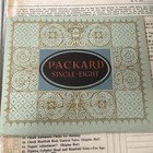 The Packard Single Eight Brochure Car Extremely Rare W Delivery Sheet