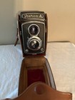 Vintage Yashica A 6x6 120 Tlr Camera Copal W  Yashimar 80mm F3 5 Twin Lenses