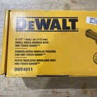 Dewalt Dwe4011 4-1 2    7a Angle Grinder   Dw8424 Cutting Wheel