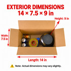 10 7 6  Corrugated Shipping Boxes Small Business Packing Mailing 5 10 20 Pack