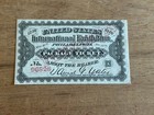 1876 Philadelphia World s Fair Ticket International Exhibition Deco Indian Vtg