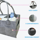 Baby Diaper Caddy Organizer Portable Newborn Shower Basket Gift Storage Changing