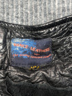 Vance Leather Black Motorcycle Chaps Men s Premium Leather Fully Lined Size Xl
