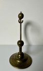 Antique Art Nouveau  Big Moon Brass Pocket Watch Holder Stand