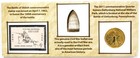 Civil War 150th Anniversary Commemorative W  Stamp  Coin  And Bullet