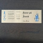 Aland 1992 Booklet Lighthouse leuchtturm Stamps  michel 57 60 Mh 1  Mnh