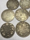 Lot Of 8 Canada And Newfoundland Silver 25 Cents Plus 1 20 Cents Coins