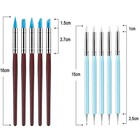 Silicone Clay Sculpting Tool - 10pcs Modeling Dotting Tool For Pottery Craft    