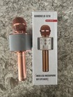 Portable Rechargeable Singing Karaoke Handheld Machine-rose Gold