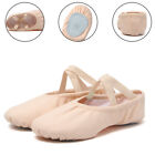 Children Adult Ballet Dance Shoes Ballroom Canvas Split Sole Pointe Slippers 