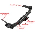 Class 4 For Jeep Grand Cherokee 2011-2022 Rear Trailer Hitch Receiver W  Bezel