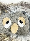 Jellycat London Retired Orlando Owl Fuzzy Sleepy Brown Gray 10  Plush Stuffed