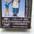 1a Model Victoria 1 35 Woman With 2 Children Wwii Mother W kid   Baby 4054 New
