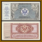 Copy Mpc 1 5 10 25 50 Cents   Dollars  7 Pcs Set   Series 472 Fantasy