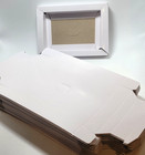 Snes High Gloss Cardboard Insert Inlay Tray For Super Nintendo Games