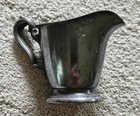 Silver Plate Restaurant Creamer J L Hudsons Detroit Thick Mold Buildt In Spout