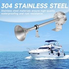 Banhao Marine Boat Horn 12v 150db Single Trumpet Stainless Steel For Truck Rv