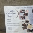 Creative Memories 8-1 2 X11 White Scrapbook Pages 15 Sheets 2000 Old Style