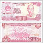 Vietnam 500-10000 Dong Vnd 4 Pieces Set  1988-2020  Unc