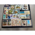 Vintage Dubai Stamp Lot 45 Different Unused Pre-cancelled Middle East Philately
