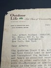 1945 Jack O Connor Signed Outdoor Life Letter Wwii Austrian Steyr 9mm Pistol