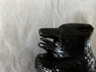 Antique Cast Iron Mechanical Bank Judd Bear   Tree Stump