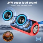 Bluetooth Speaker With 360  hd Stereo Sound  Built-in Mic  Bassup  New Portabl   