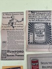Rumsford Baking Powder Notebook  Articles  Pamphlet 
