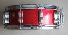 Ludwig 5 x14  Legacy Maple Red Sparkle 10-lug Snare Drum